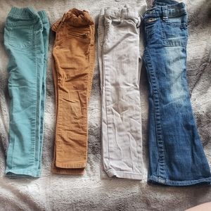 Lot of size 4T girls Brand Name Pants